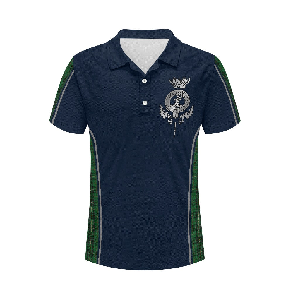 Clan Forbes Crest & Tartan Polo