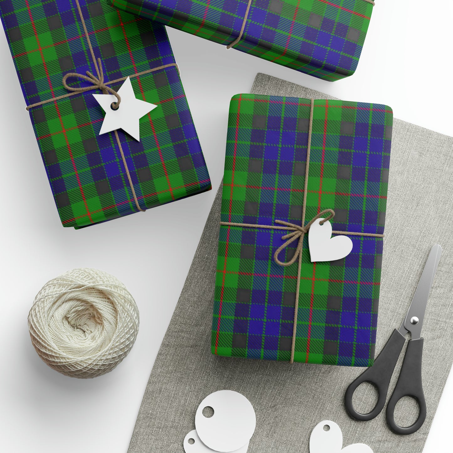 Clan Gunn Tartan Wrapping Papers