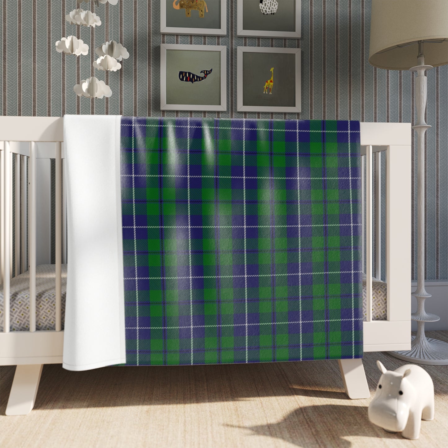 Clan Douglas Tartan Throw Blanket