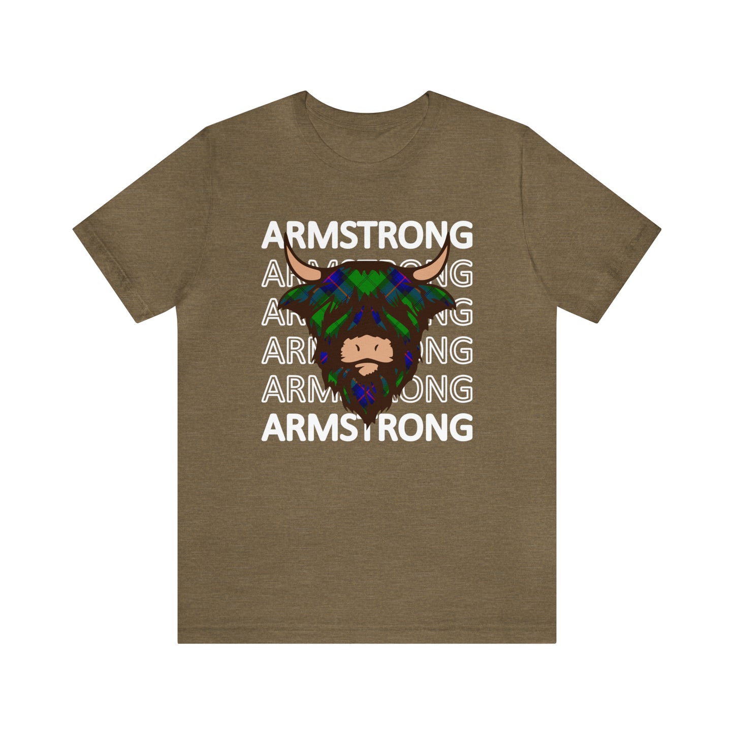 Clan Armstrong | Hairy Coo | Unisex T-Shirt