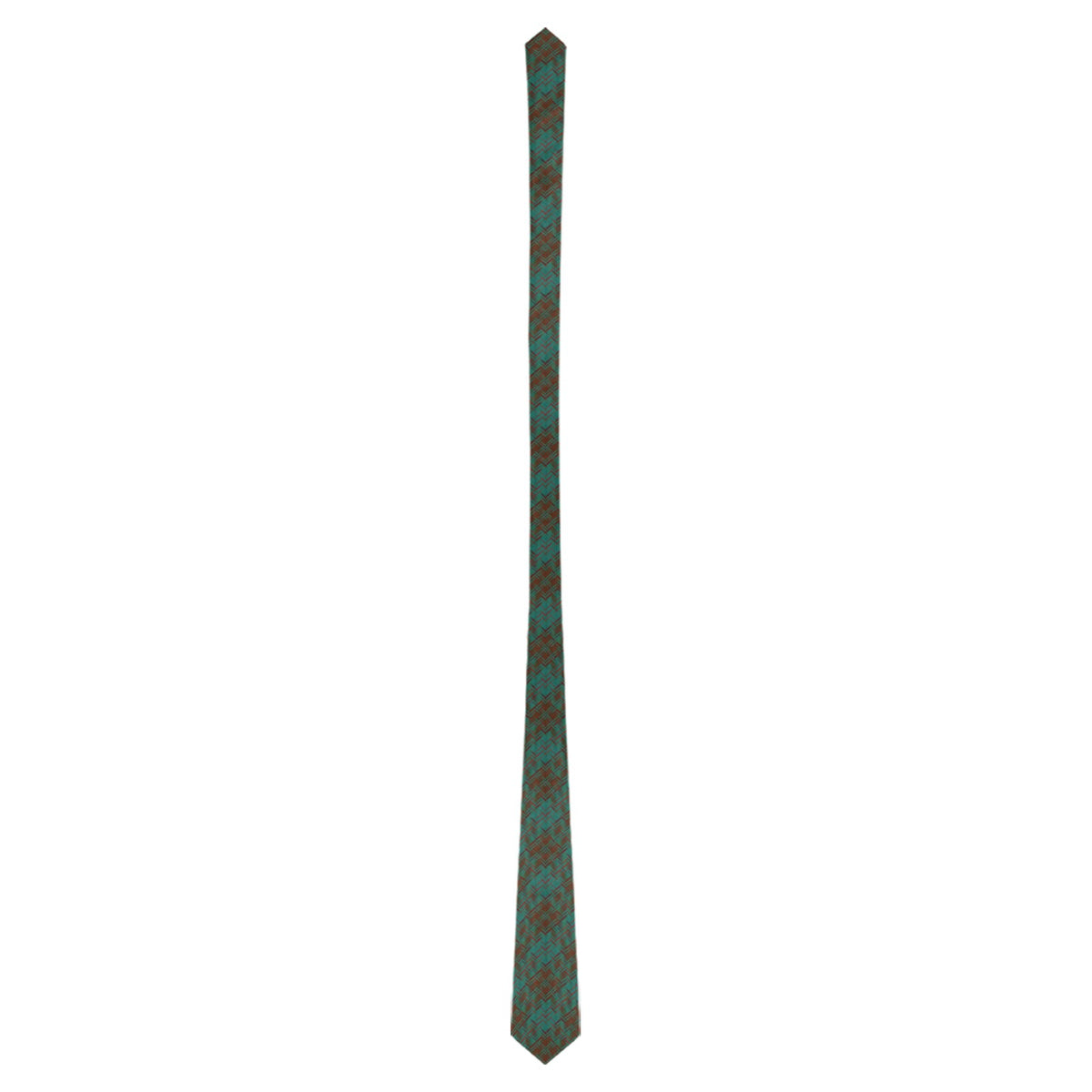 Irish County Dublin Tartan Necktie