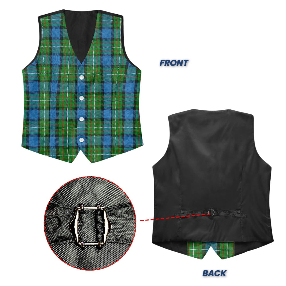 Clan Fergusson Tartan Suit vest jacket