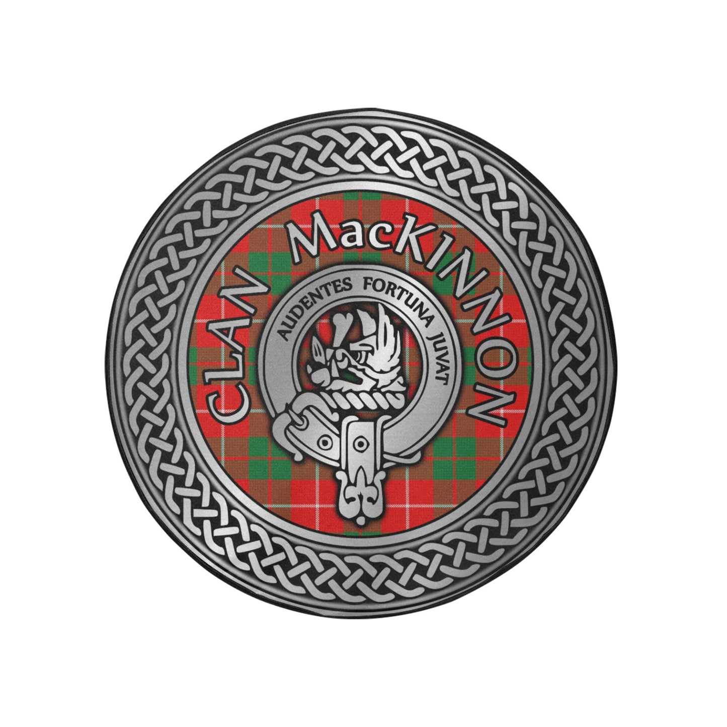 Clan MacKinnon Spare Tire Cover (Medium 32")