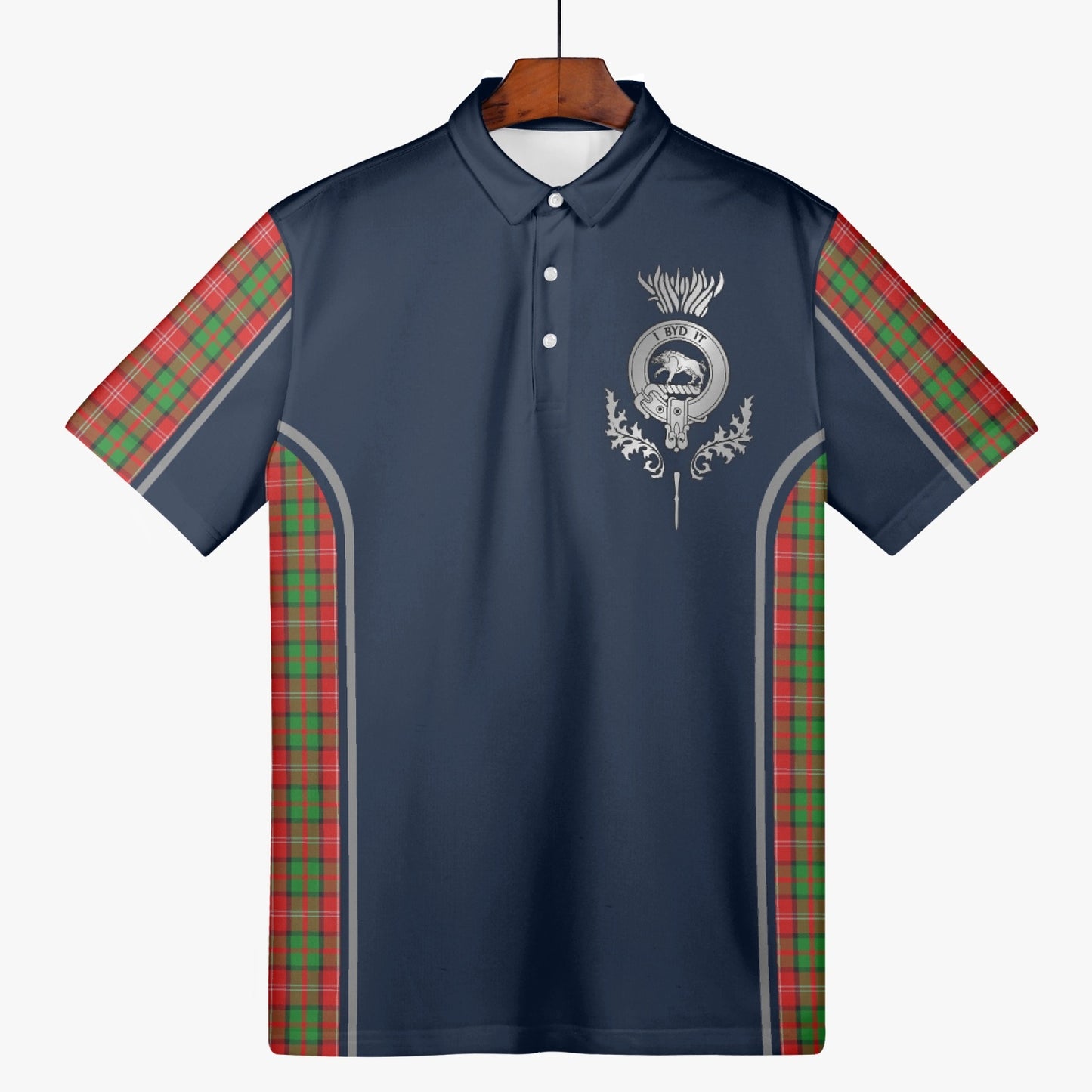 Clan Nesbitt Crest & Tartan Polo Shirt