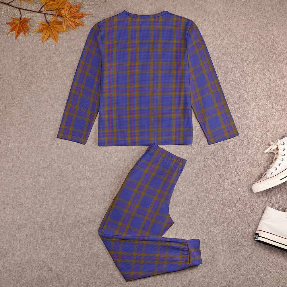 Clan Elliot Tartan Boy's Pajama suit