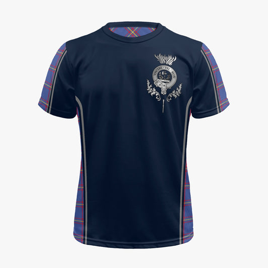 Clan MacLaine Crest & Tartan Soccer Jersey