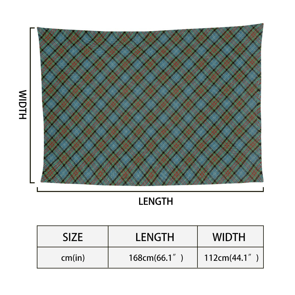 District - Paisley Tartan Chiffon Scarf