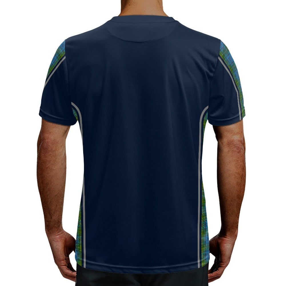 Irish County Donegal Tartan Strip Football Shirt