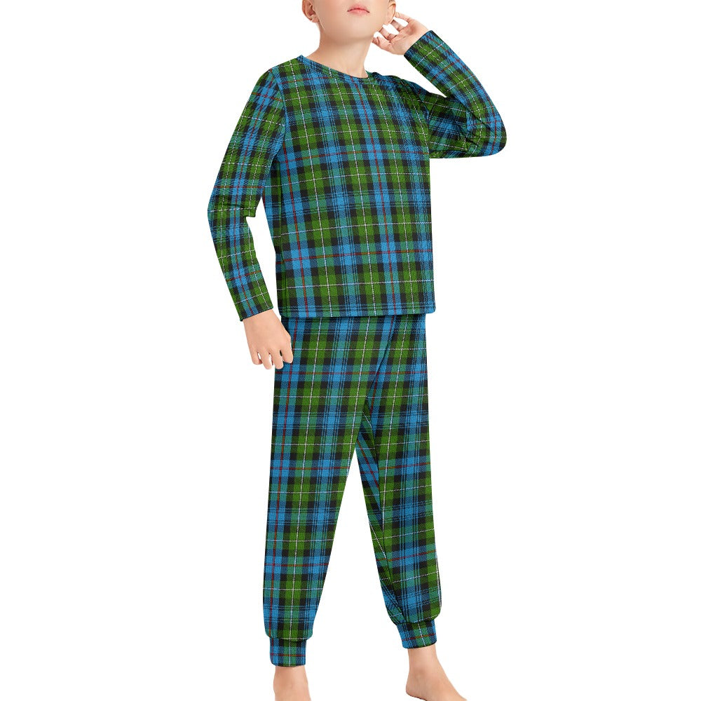 Clan MacKenzie Tartan Boy's Pajama suit