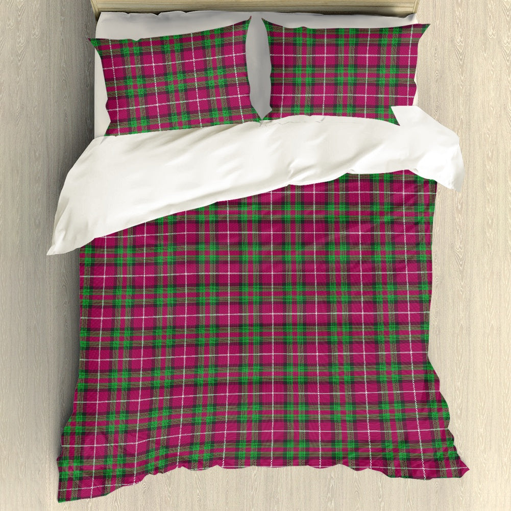 Clan Stewart of Bute Tartan Duvet Cover