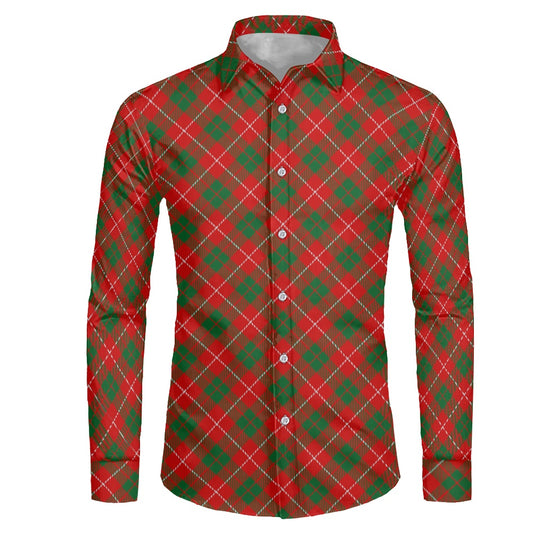 Clan MacKinnon Tartan long-sleeved shirt