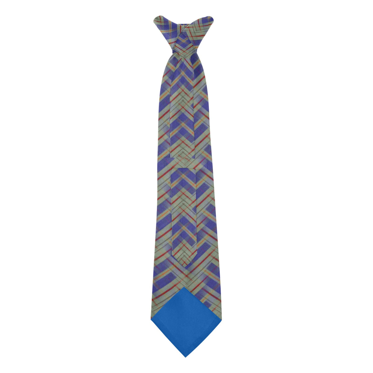 Irish County Kildare Tartan Necktie