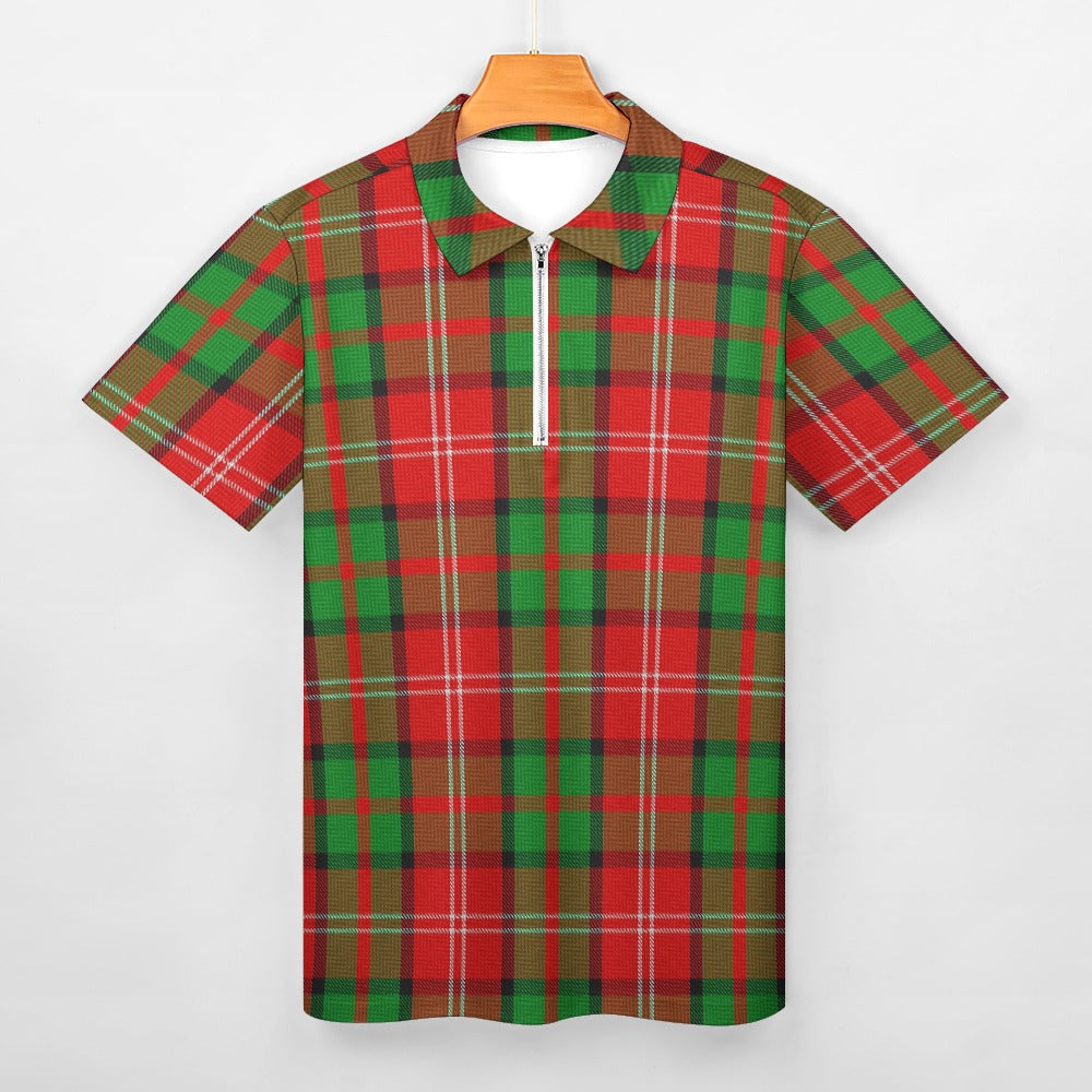 Clan Nisbet Tartan Short sleeve polo shirt