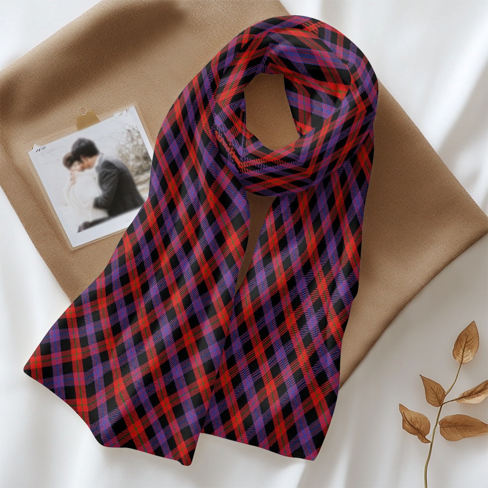 Clan Brown Tartan Fluffy scarf