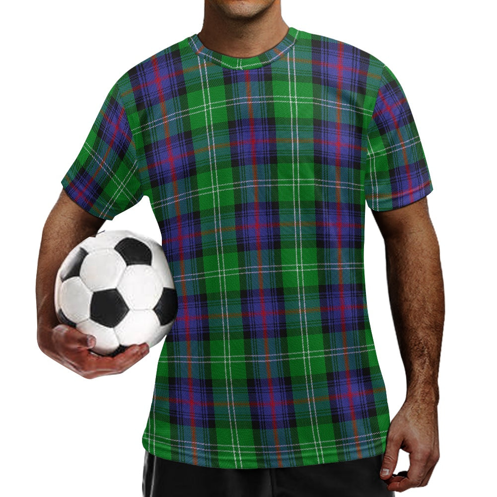 Clan Sutherland Tartan Football Shirt white