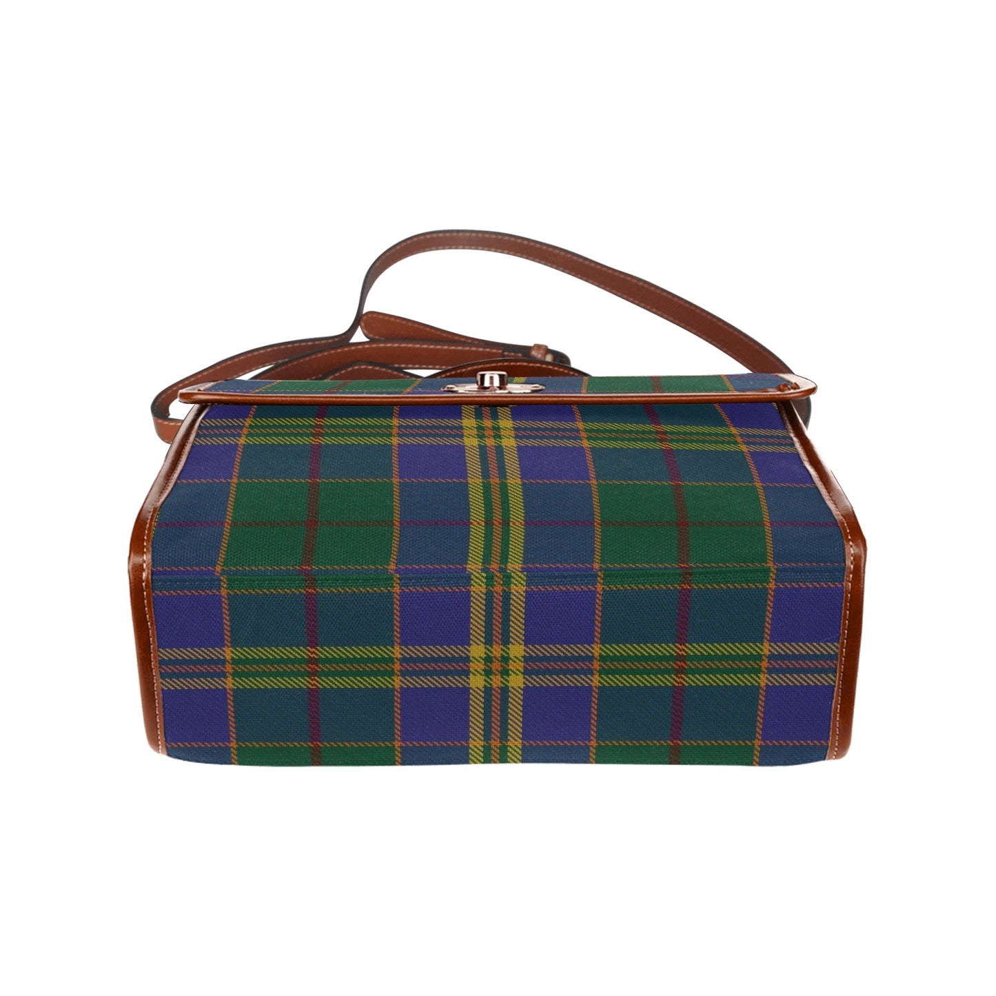 Irish County Kilkenny Tartan Canvas Handbag