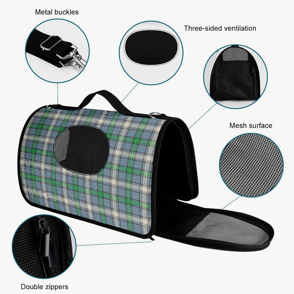 Clan MacDowall Tartan Pet Carrier Bag