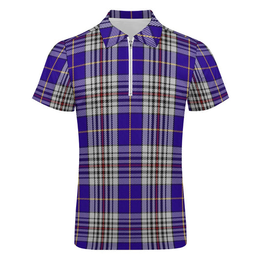 Clan Hannah Tartan Short sleeve polo shirt