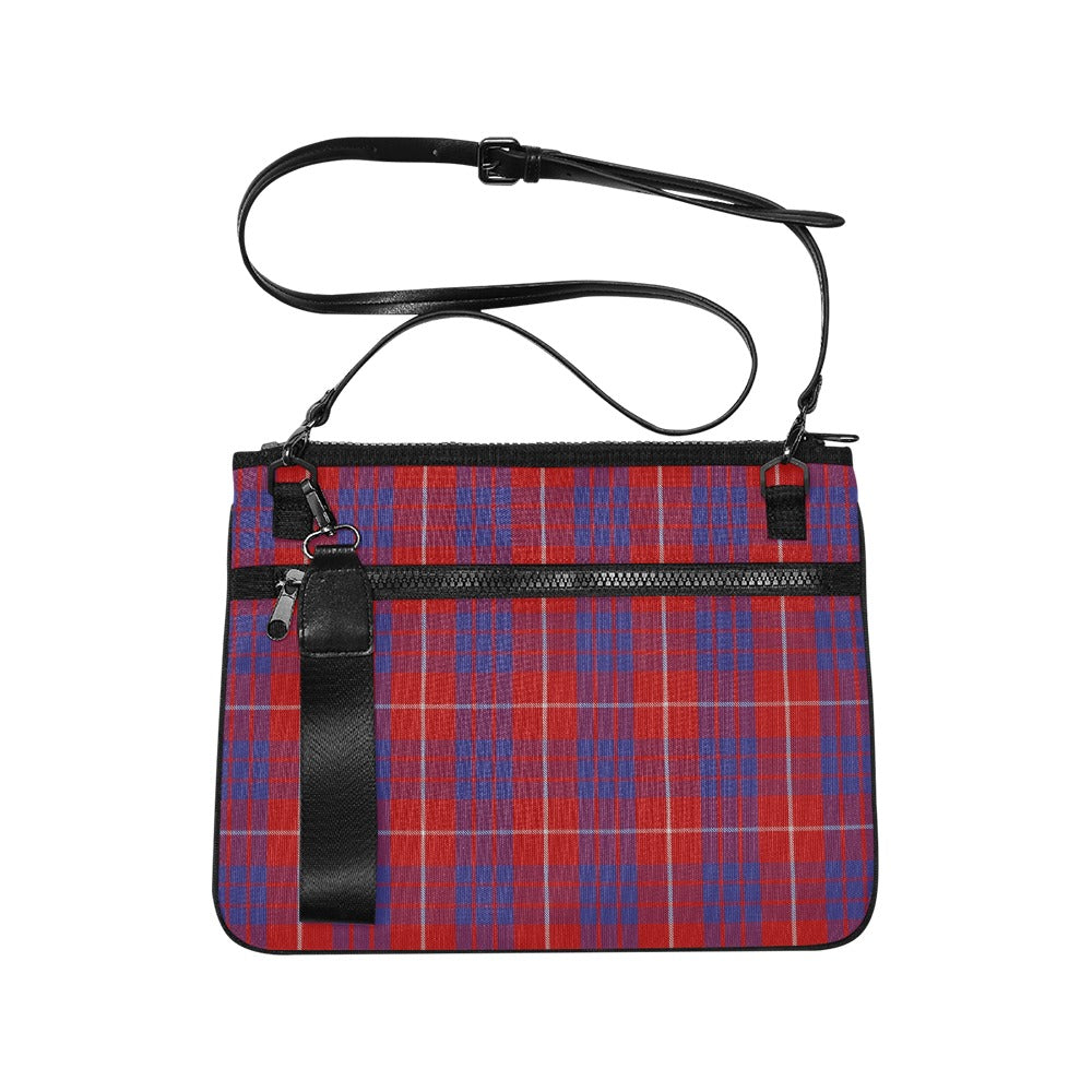Clan Hamilton Tartan Kilt Clutch Bag