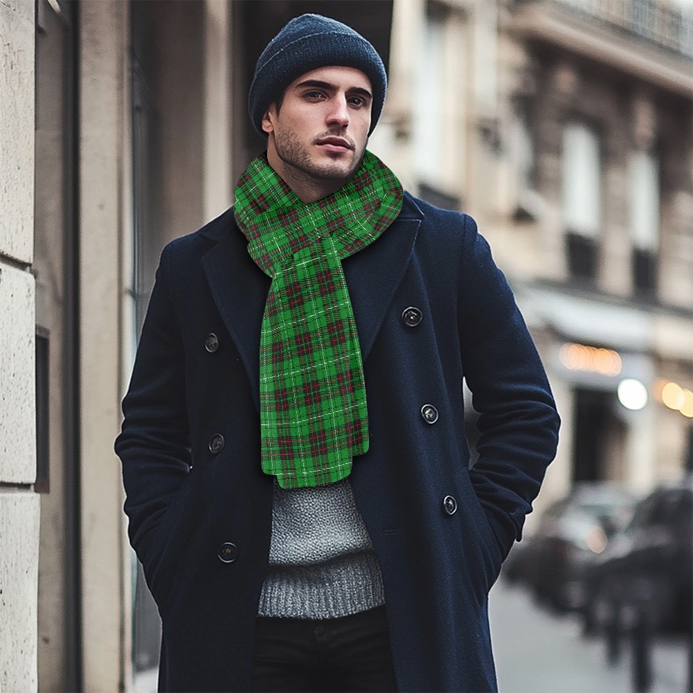 Clan MacAuley Tartan Fluffy scarf