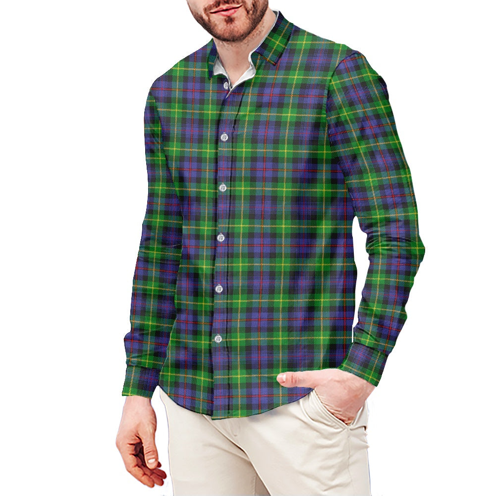 Clan Farquharson Tartan long-sleeved shirt