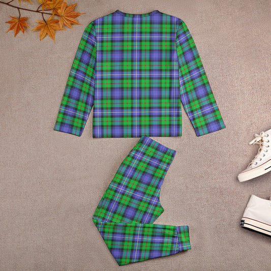 Clan Donnachaidh Hunting Tartan Girl's Pajama suit