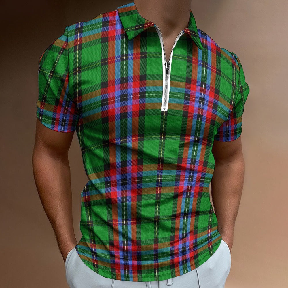 Clan MacGeachie Tartan Short sleeve polo shirt