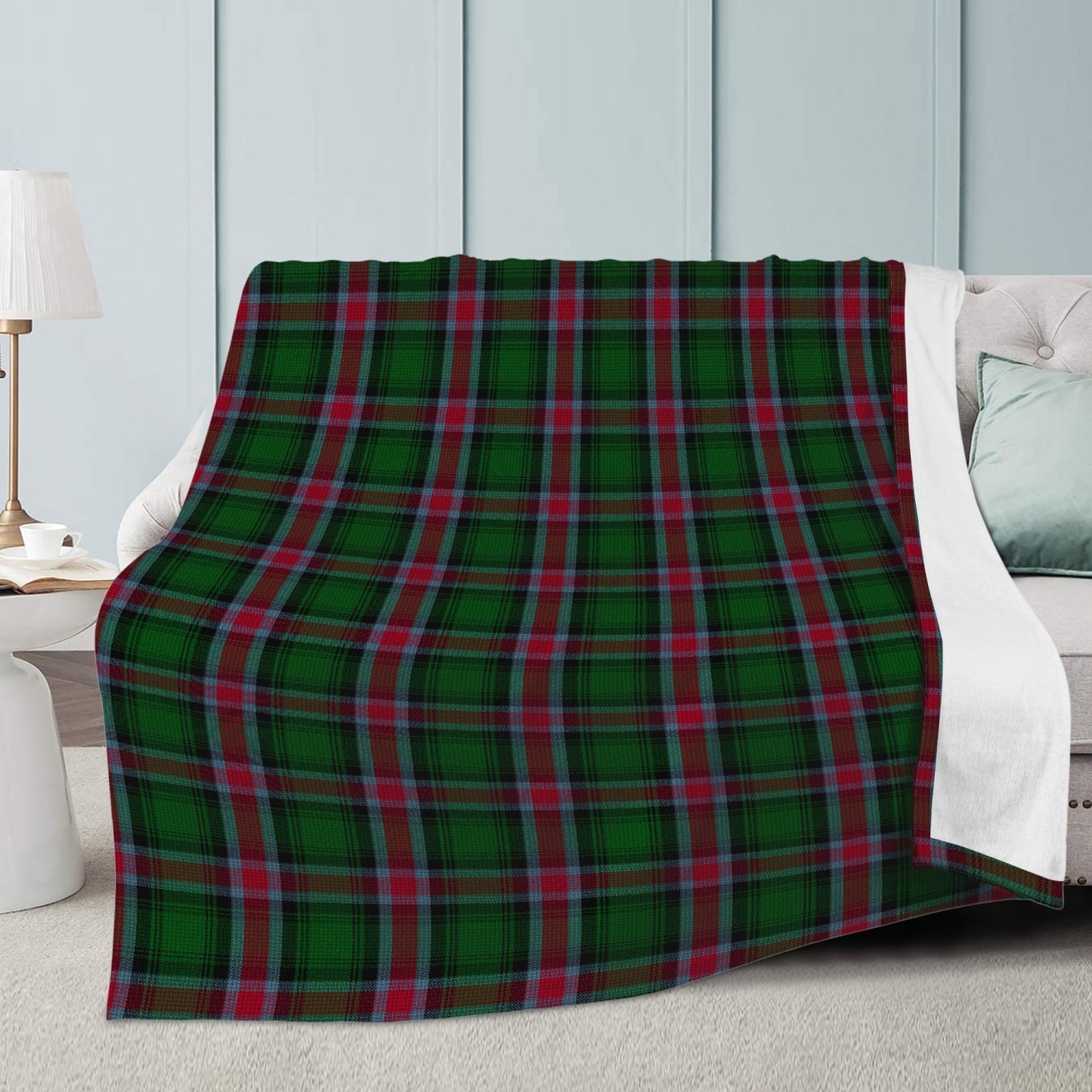 US State - Georgia Tartan Fleece Blanket