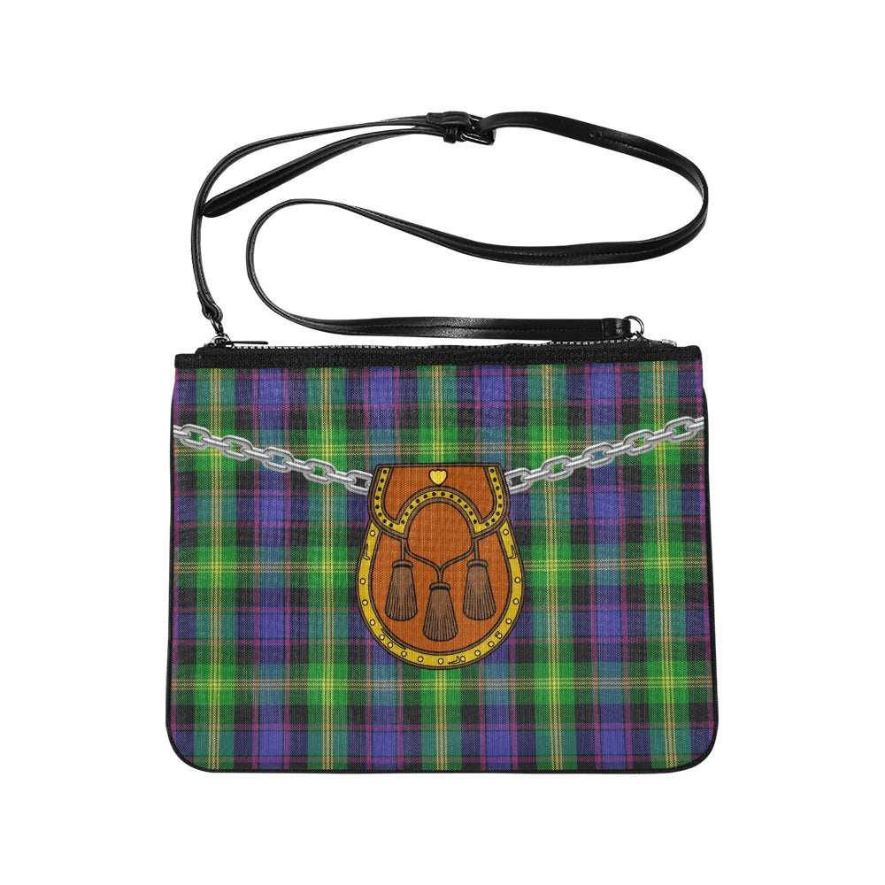 Clan Watson Tartan Kilt Clutch Bag