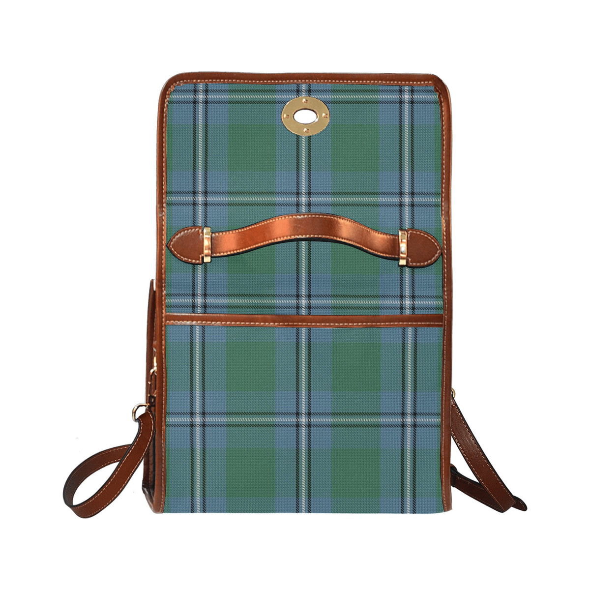 Clan Irvine of Drum Tartan Canvas Handbag