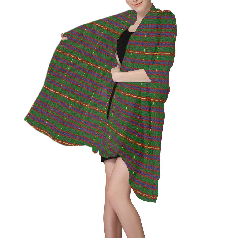Clan Hall Tartan Chiffon Scarf