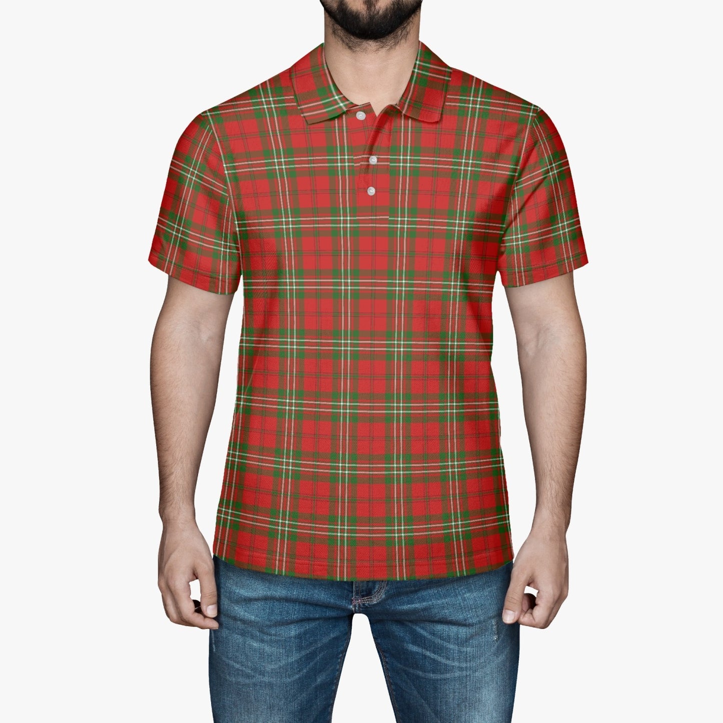 Clan Scott Tartan Polo Shirt