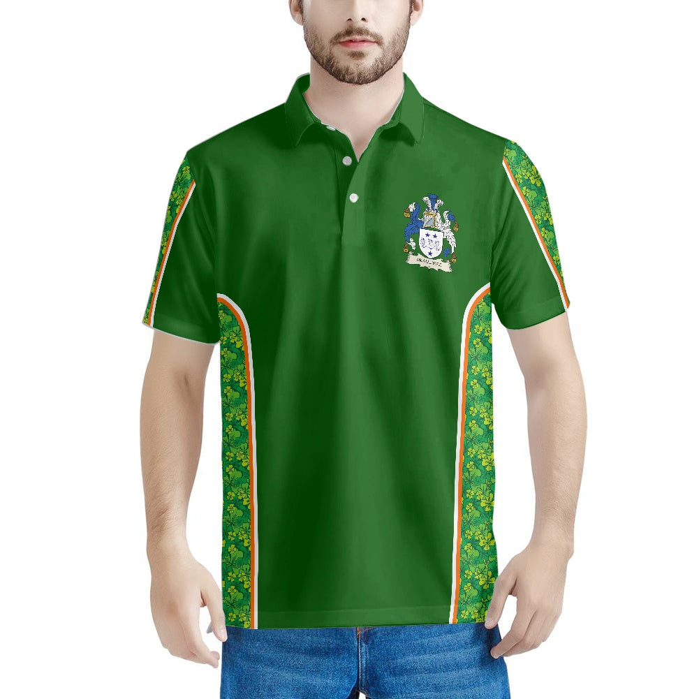 Irish Arms - McAuliffe Shamrock - Polo Shirt