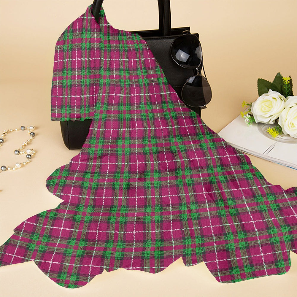 Clan Stewart of Bute Tartan Chiffon Scarf