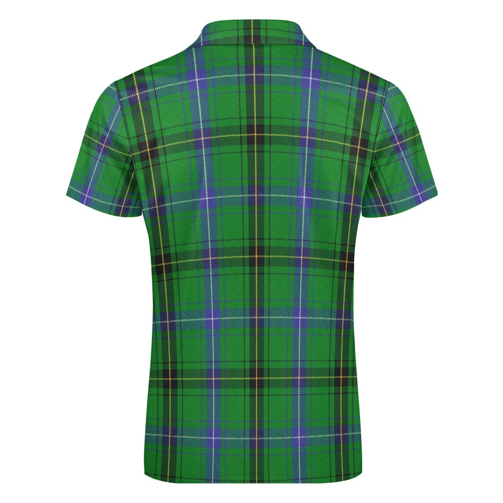 Clan Henderson Tartan Short sleeve polo shirt