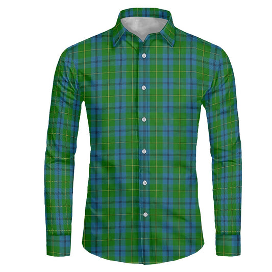 Clan Johnstone Tartan long-sleeved shirt