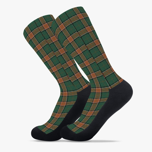 Clan Pollock Tartan Reinforced Sports Socks