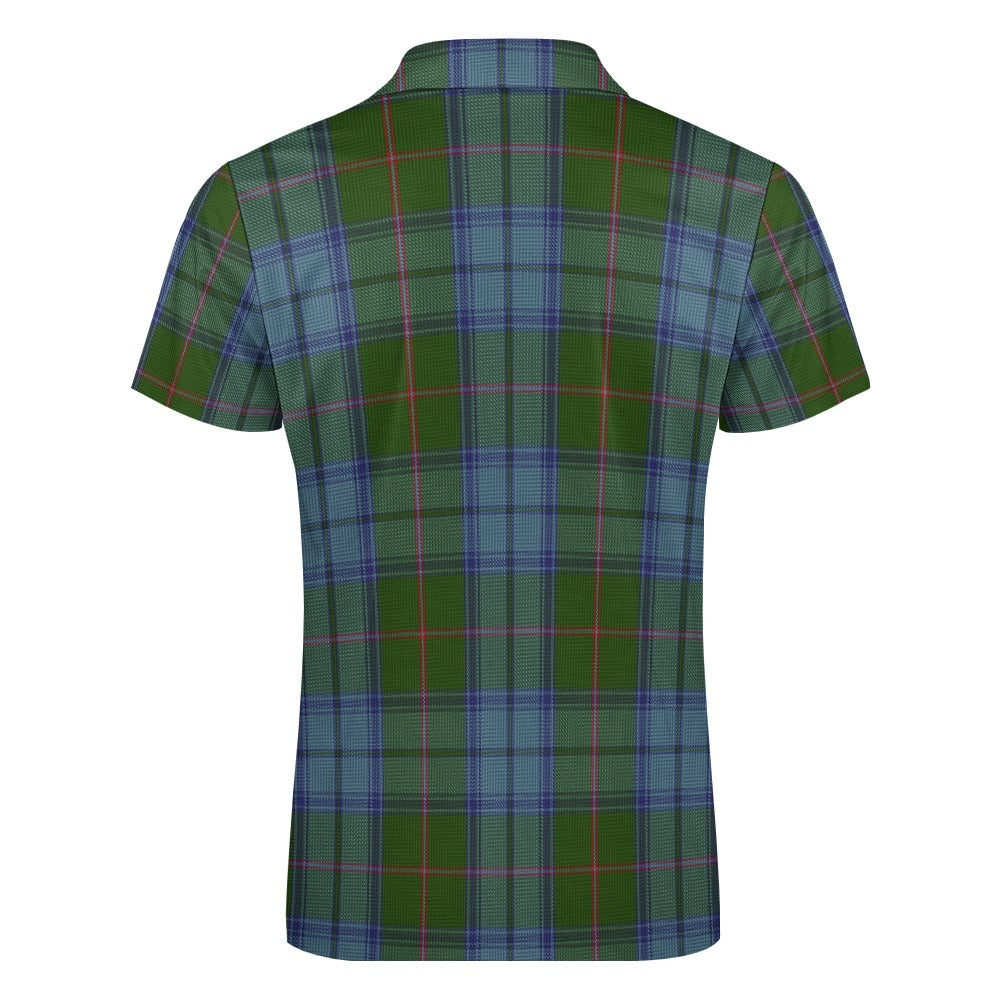 US State - Maine (original) Tartan Short sleeve polo shirt