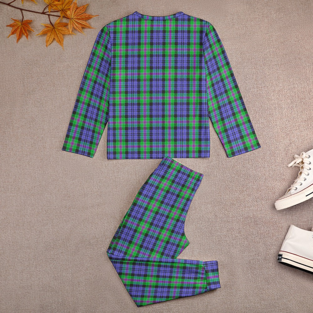 Clan Baird Tartan Girl's Pajama suit