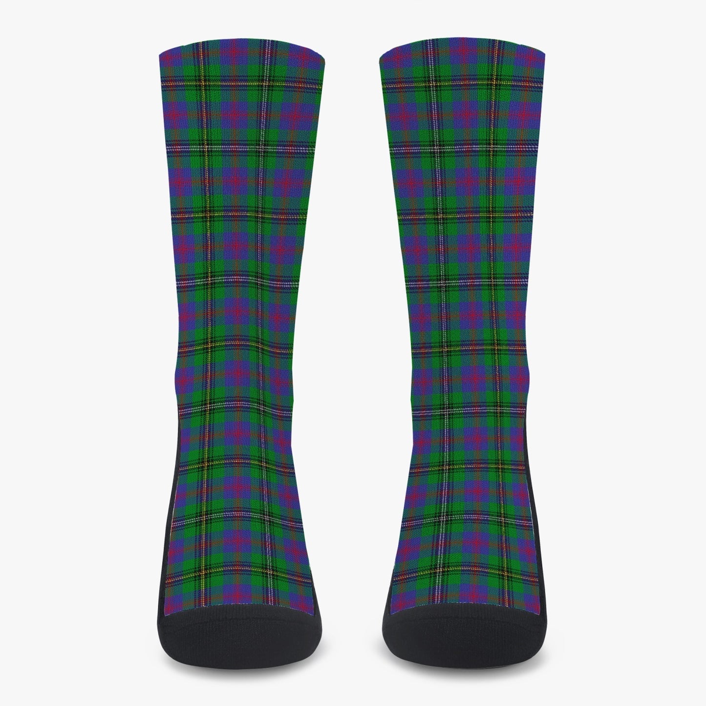 Clan Wood Tartan Reinforced Sports Socks