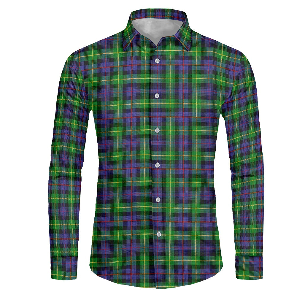 Clan Farquharson Tartan long-sleeved shirt