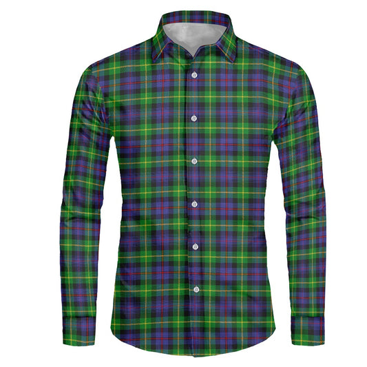 Clan Farquharson Tartan long-sleeved shirt