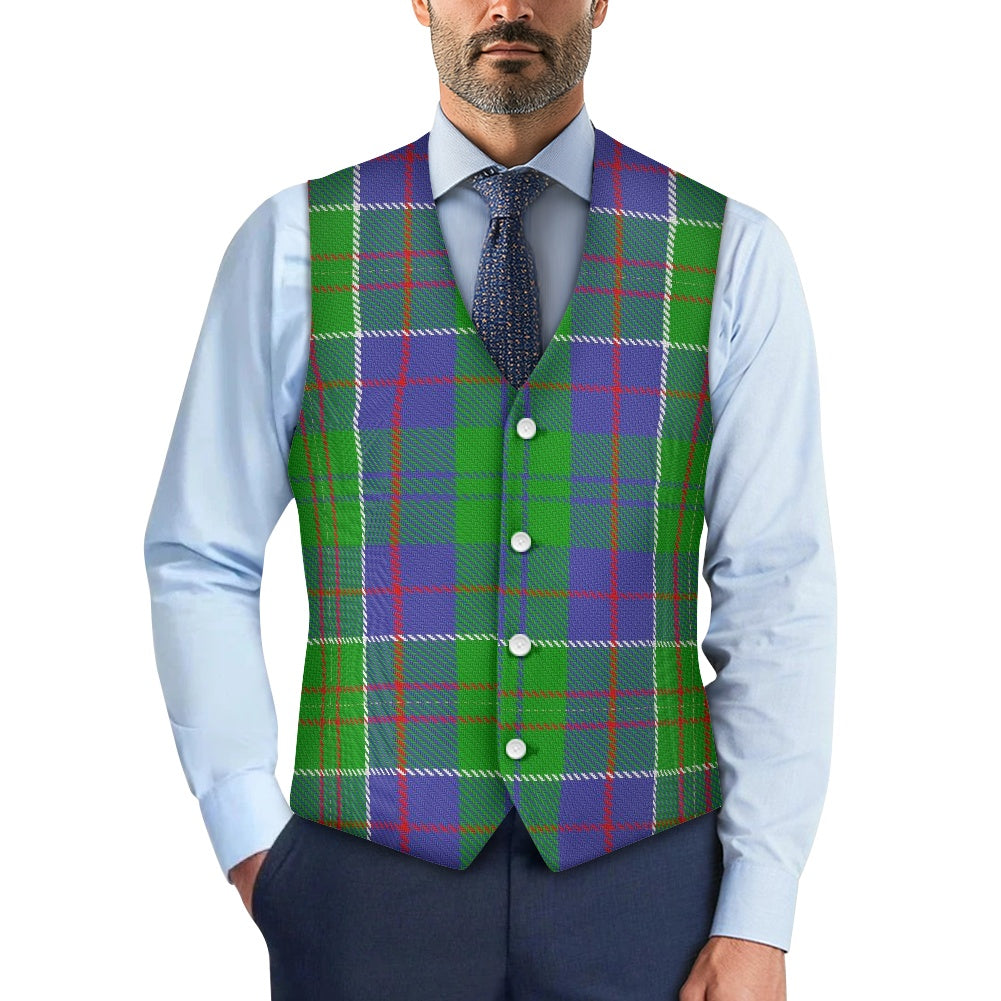 Clan Hunter Tartan Suit vest jacket