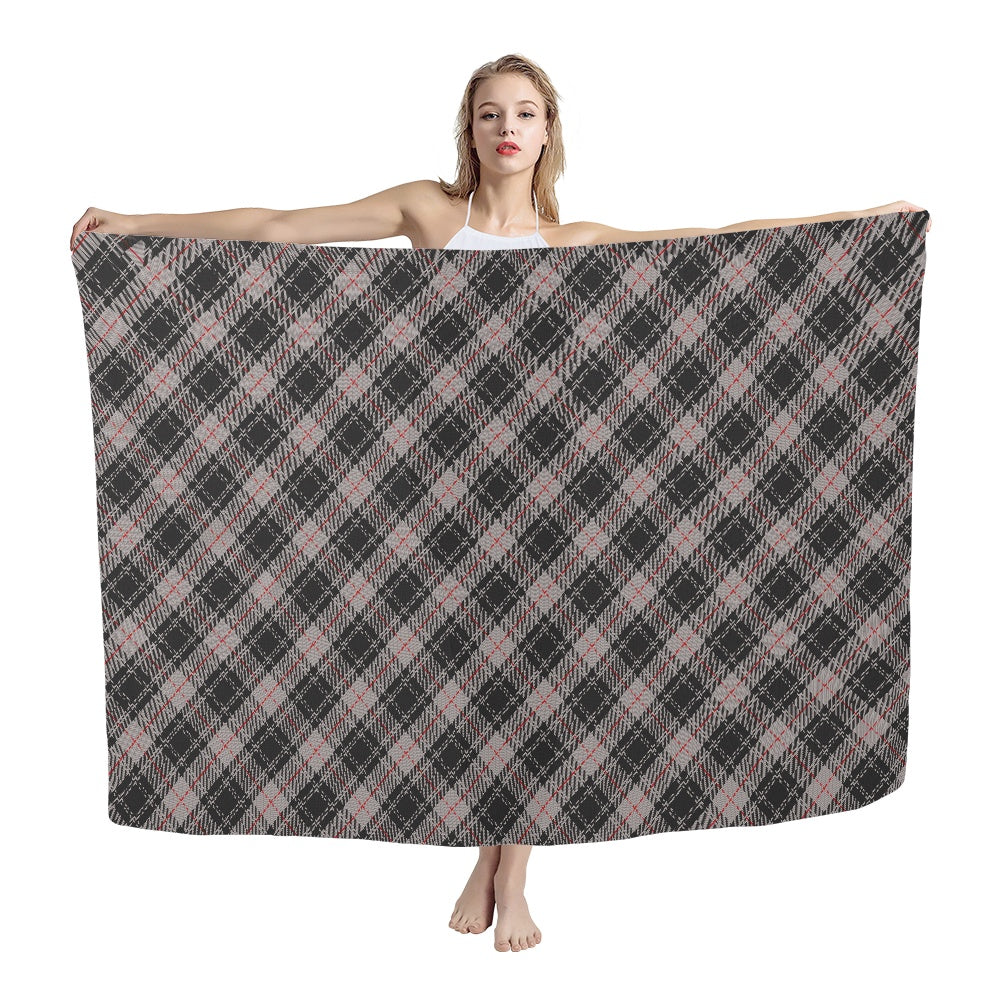 Clan Moffat Ancient Tartan Bias Chiffon Scarf