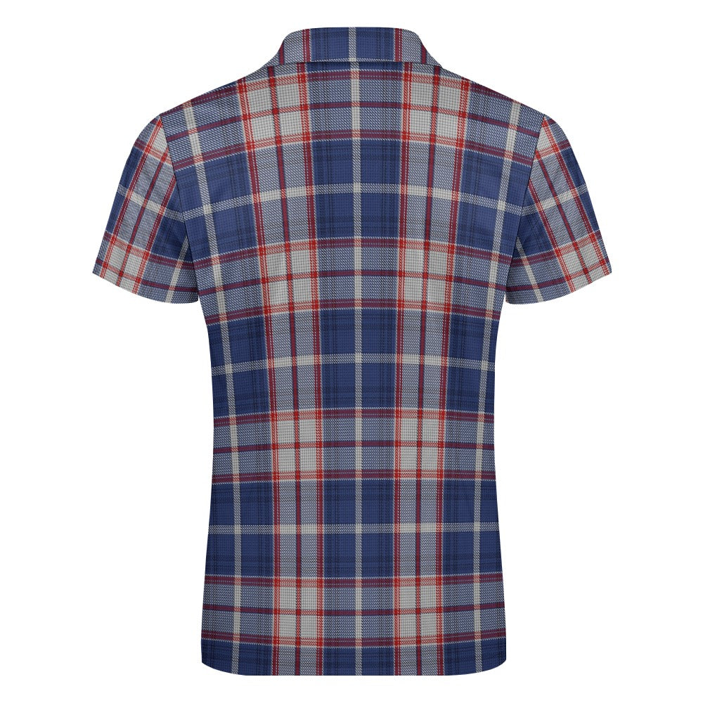 US State - Florida Tartan Short sleeve polo shirt