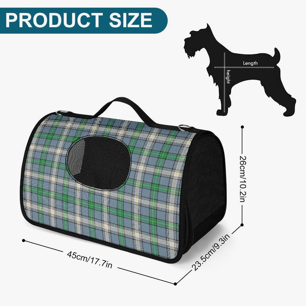 Clan MacDowall Tartan Pet Carrier Bag