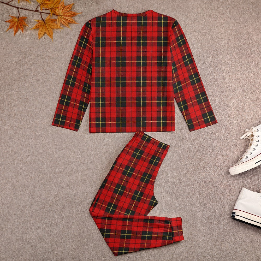 Clan Wallace Tartan Boy's Pajama suit