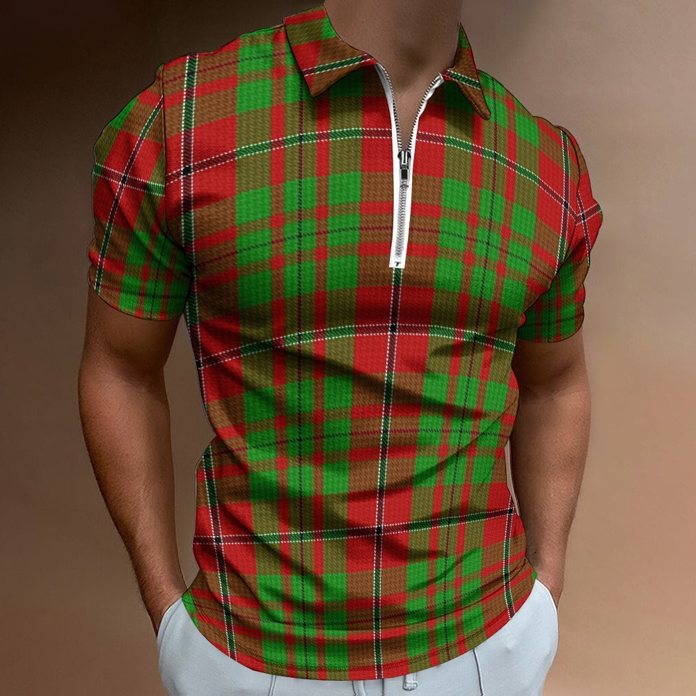 Clan MacNee Tartan Short sleeve polo shirt