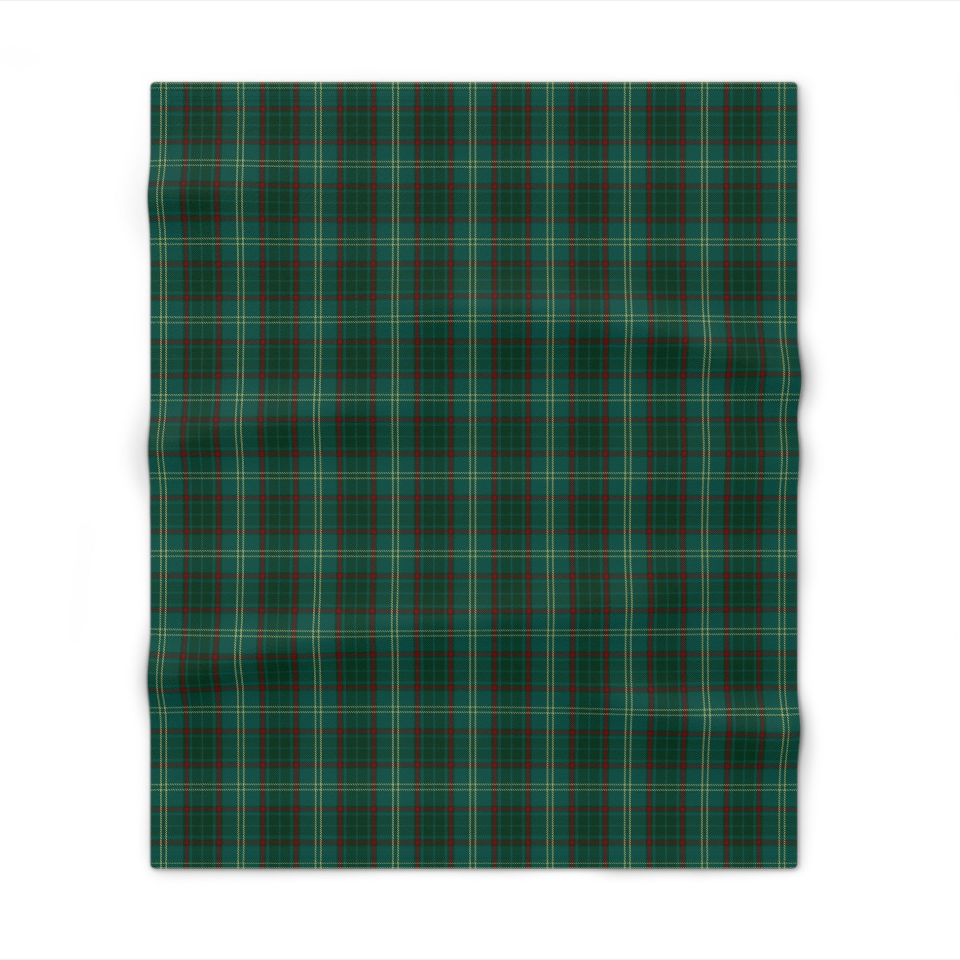 Irish County Armagh Tartan Throw Blanket