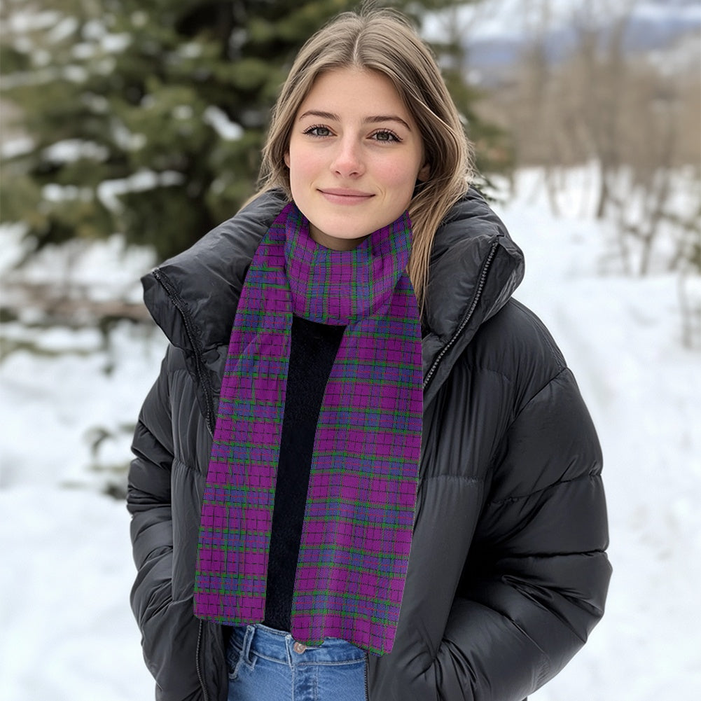 Clan Wardlaw Tartan Fluffy scarf